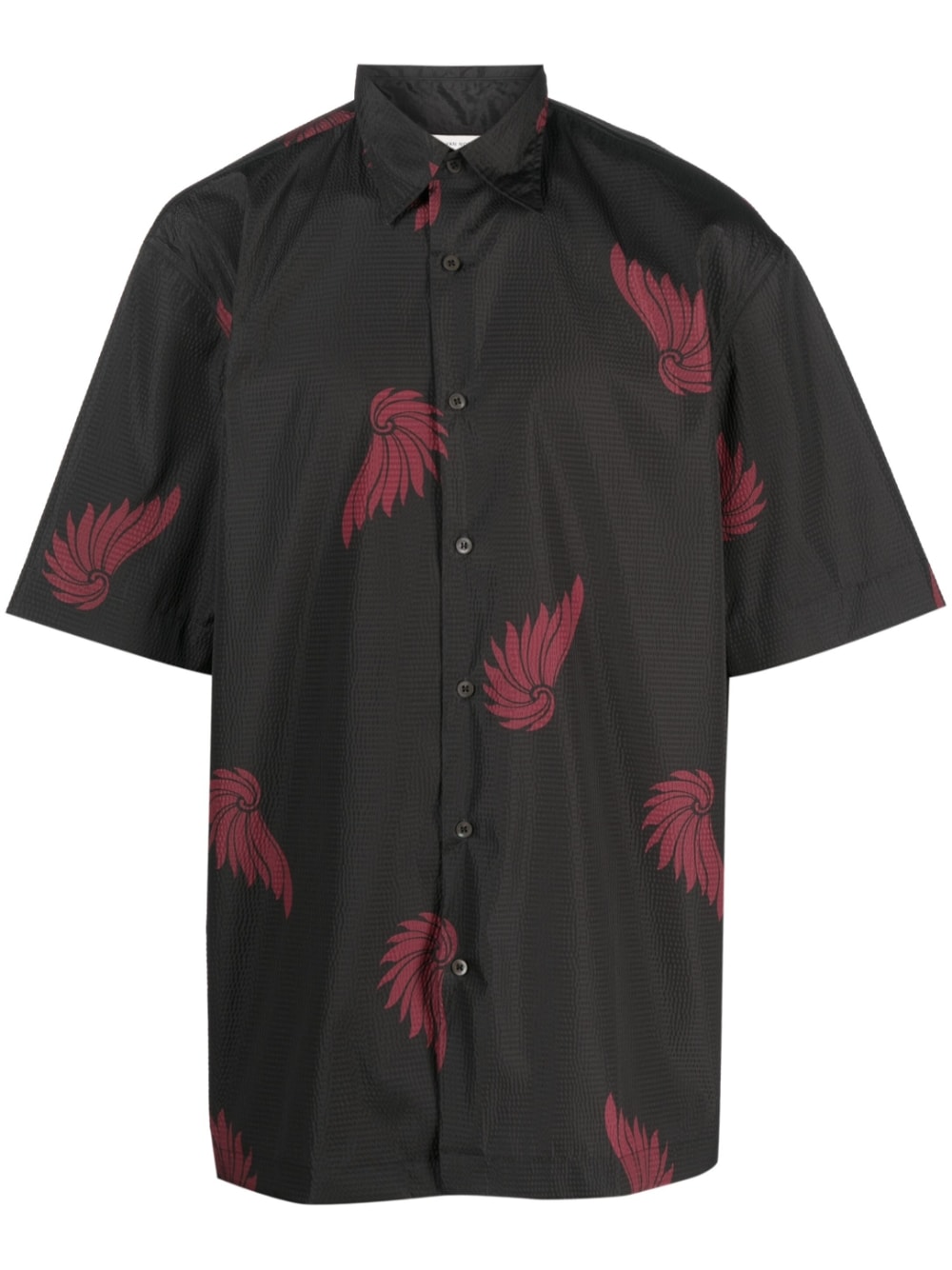 Black cassidye shirt - men - DRIES VAN NOTEN - divincenzoboutique.com